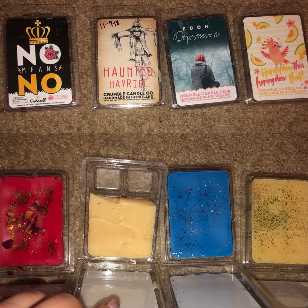 SOLD. Crumble wax melts